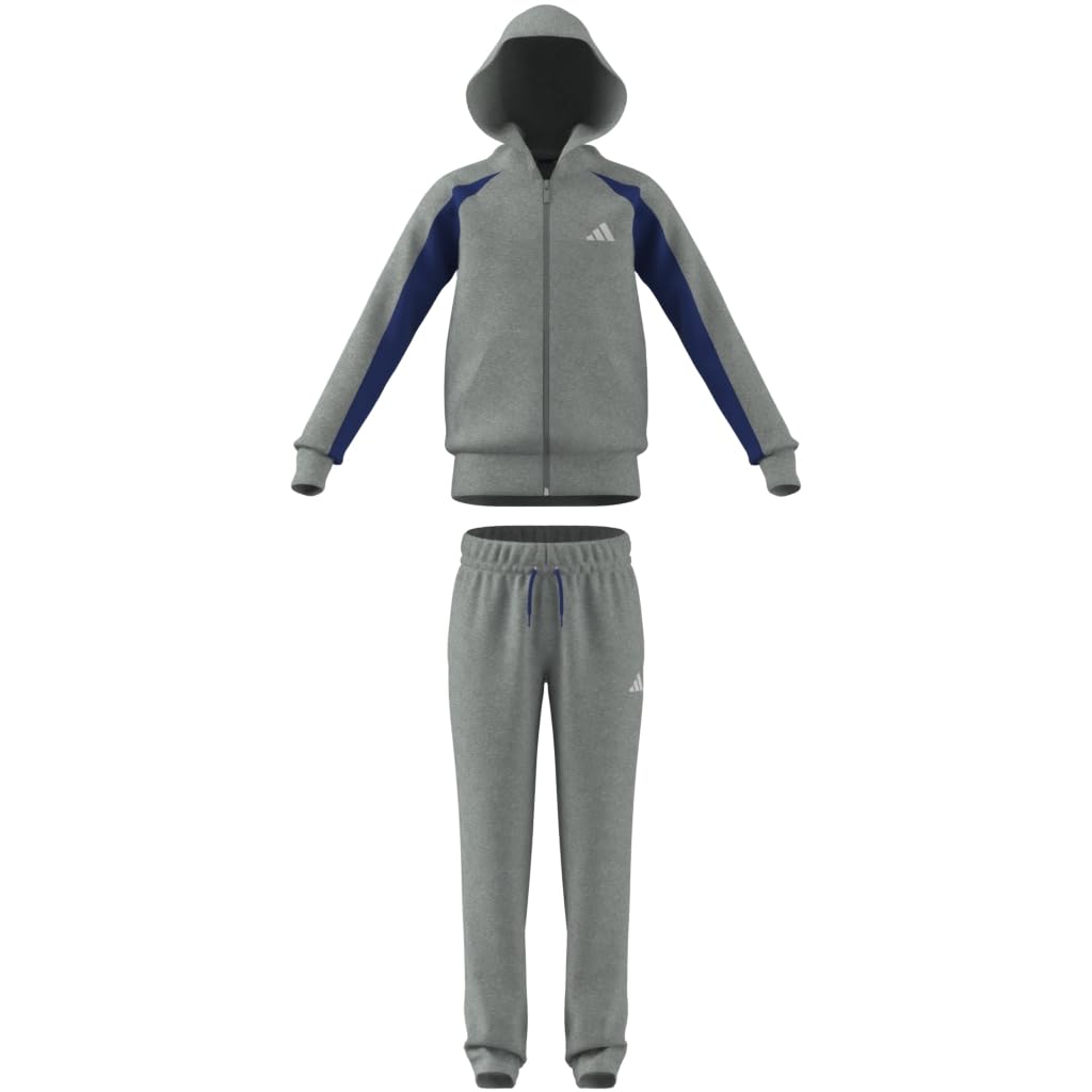 adidas Seasonal Essentials Colorblock Fleece Tracksuit TUTA Unisex - Bambini e ragazzi