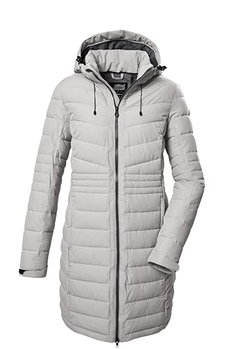 Manteau matelassé imperméable et chaud Killtec Kow 96 avec capuche amovible