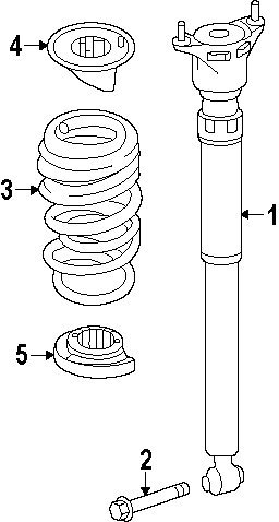 Mercedes-Benz 117 320 10 31, Shock Absorber