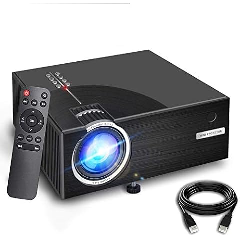 Projector, COFUN Video Projector 2800Lux, Full HD Projector with 170” Projection Size, Projector Support 1080P HDMI USB VGA AV Headphone Jack, Compatible Laptop DVD PS4 Amazon Fire TV Stick Cover