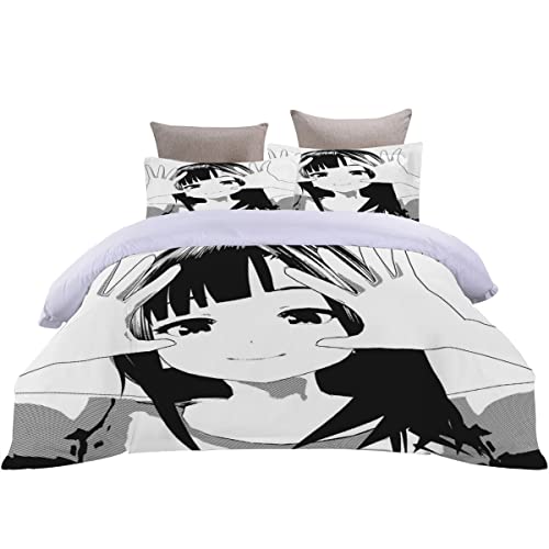 Housse de couette 240x260 manga avec zip pour changer de lit facilement - 5
