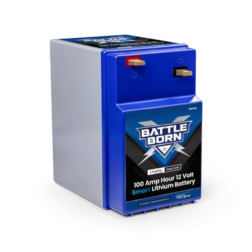 100Ah 12V GC2 Smart Lithium-Ion (LiFePO4) RV, Marine, Solar, &...