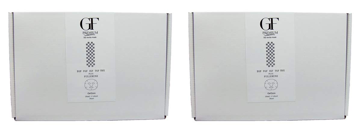 Amazon | セルケア GF プレミアムシリーズ 5Gリバイタマスク 36枚 ×2  