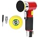 Air Sander Kit, 2 Zoll 3 Zoll Random Orbital Air Sander, Mini Pneumatic Sander Schleifmaschine Polierschleifwerkzeuge für die Karosserie