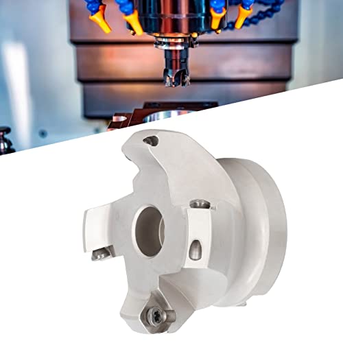 Image of LiebeWH SEKT1204 Face Milling Cutter Lathe Face Milling Cutter Face Mill 4 Flutes CNC Face Mill Square Shoulder Lathe Cutting Tool for Metal Processing, LiebeWH7tkru69f0a