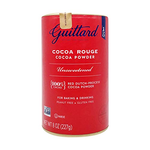 E Guittard Cocoa Powder, Unsweetened Rouge Red Dutch Process Cocoa, 8oz Can - //coolthings.us