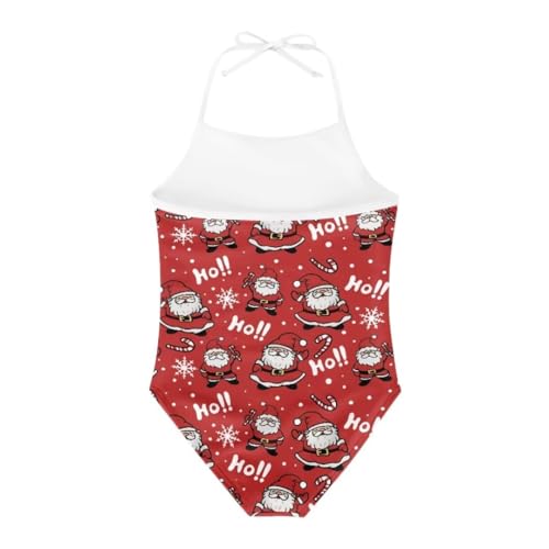 Image of Christmas Holiday One-Piece Swimsuits Beach Swimwear Bathing Suit for 3-10 Years Girls