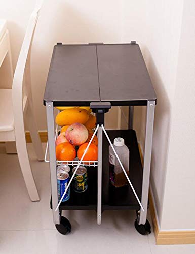 Table de chevet et table d'ordinateur MU en bois avec plateau rabattable compact - 2
