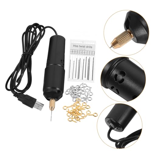 Taladro eléctrico mini manual con carga USB miniatura 4