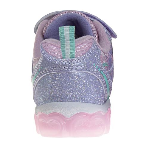 Disney Girls Moana Light Up Laceless Running Shoes (Toddler/Little Girl)4