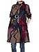 Mordenmiss Women's New Cowl Neck Long Sleeve Tunics Tops M Red