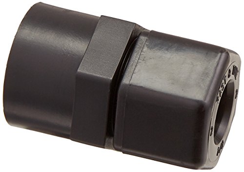 Parker Hannifin P8FC8-pk10 Fast & Tite Female Connector Fitting, Polypropylene, 1/2