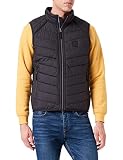 Cierre con cremallera s.Oliver 130.12.208.16.155.2115323 Chaleco sin Mangas, Negro, XXXL para Hombre