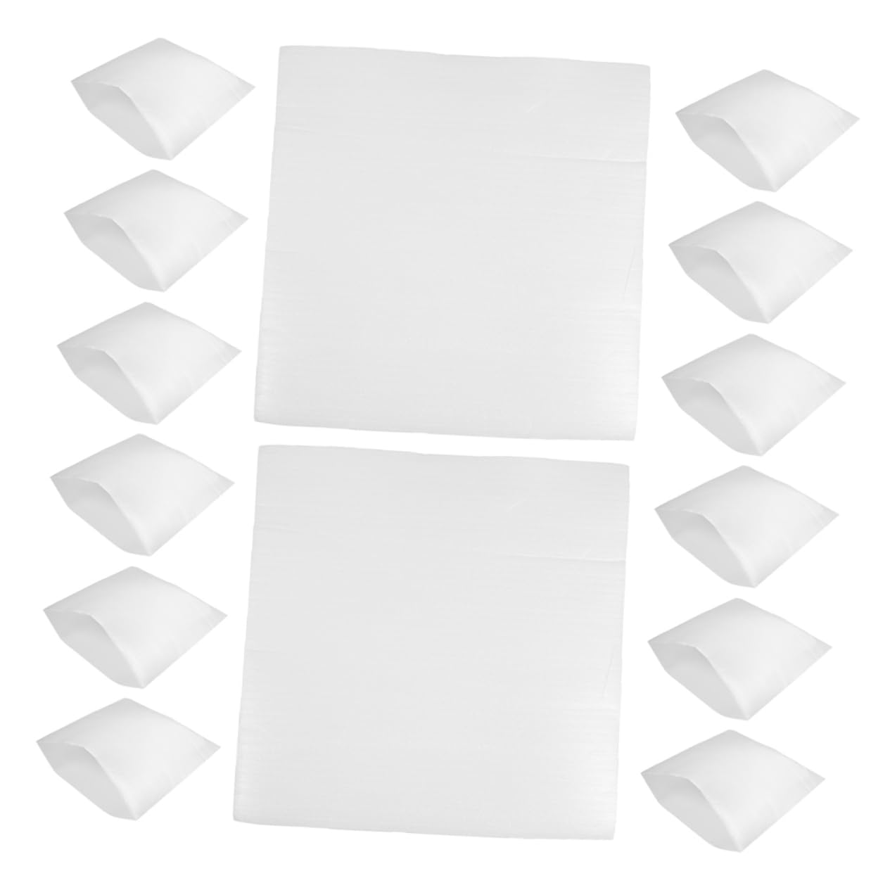 Housoutil 25pcs Epe Foam Pouches for Shipping Moving Pouches for Packing Supplies Protective Glass Packing Wrapper