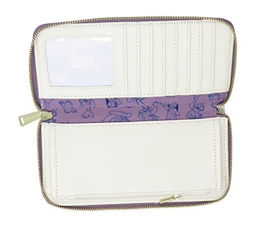 Loungefly Disney Lilo and Stitch Allover Print Zip Around Wallet3