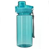 Bonison Fliter Water Bottle Party Favor Reusable Water Bottles BPA Free Eddy Bottle 20OZ Blue
