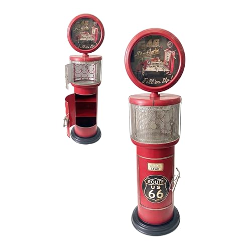 Soporte para botellas estilo vintage con luces LED, 70.5 pulgadas miniatura 2