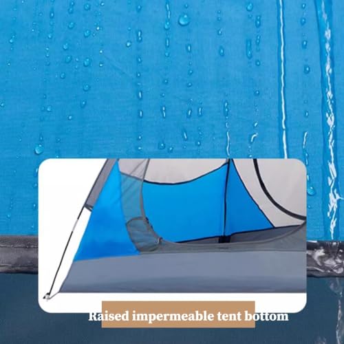 Carpa dome para 2 personas para camping ligera y portátil miniatura 4