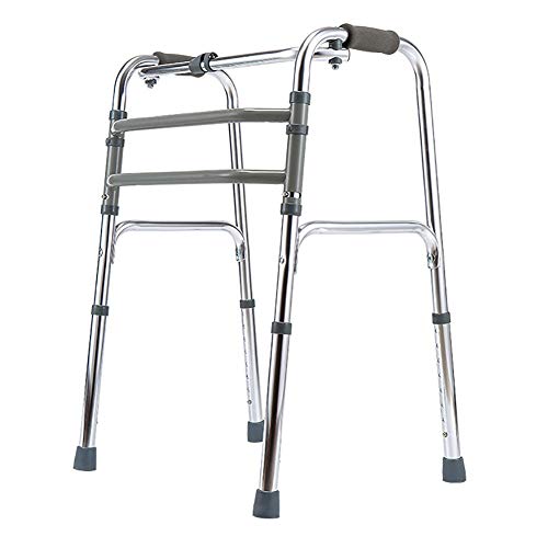 Montant en aluminium léger pliable, aide à la marche pour personnes âgées