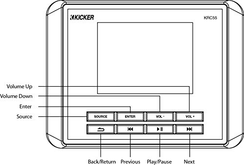 Kicker 47KRC55 KRC55 Digital Commander