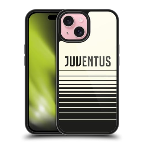 Coque rigide iPhone 15 Juventus évite les rayures et casses d'écran