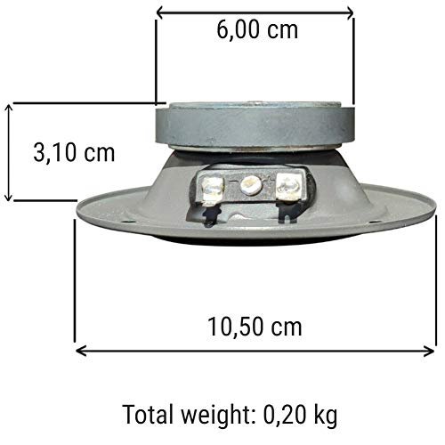 1 WEB SG-3T tweeter da 3 7,50 cm 75 mm di