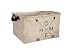 Extra Large Home Storage Basket (20x15x11) - Farmhouse Decor - Rustic Style - Perfect for Toys, Towels, Laundry, Diapers, Clothing or Housewarming Gift.