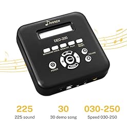 Donner DED-200 Kit de batterie électronique en maille E avec 225 sons, support métallique en fer plus stable, 5 tambours… - Les Beatles, Paul McCartney, John Lennon, RIngo Starr, George Harrison Donner DED-200 Kit de batterie électronique en maille E avec 225 sons, support métallique en fer plus stable, 5 tambours… – Image 3