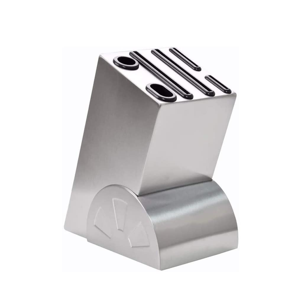 Stojak Kuchenny na Noże Bez Noży, Uchwyt Noża Ze Stali Nierdzewnej Blok Noże Kuchenne Stojak Do Przechowywania Włożony Organizer Na Knife Block