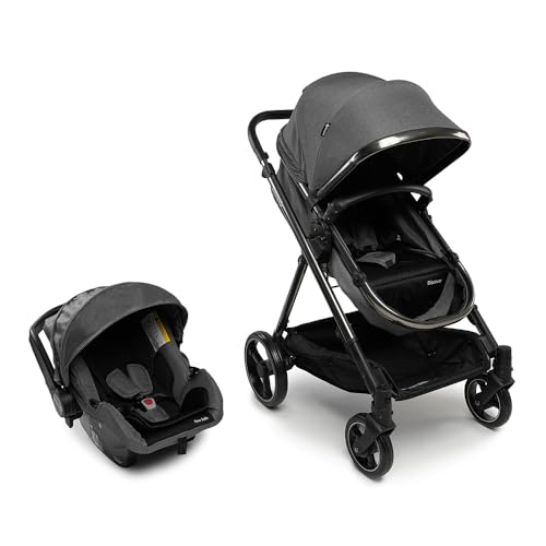 Travel System Safety 1st, Discover Duo, 0 a 15kg, Black Chrome