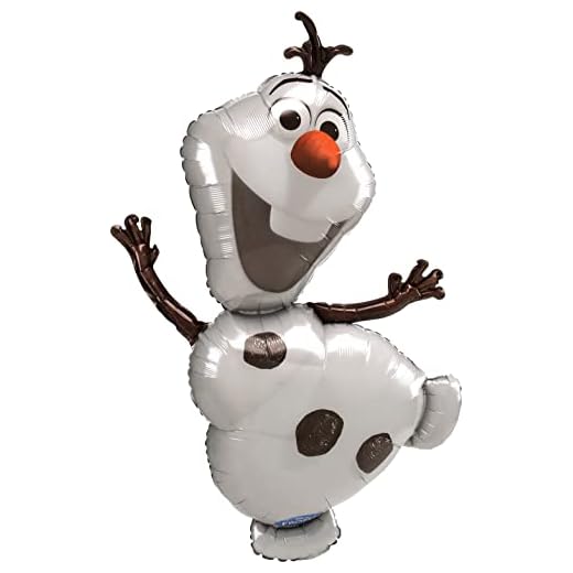 Frozen Fiesta Cumpleaños Globos Olaf, 58 x 104 cm (Anagram 2831601)