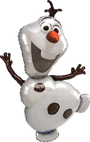Burton & Burton Disney's Olaf Frozen Jumbo Balloon, Mylar, 41"