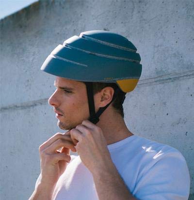 Closca Helmet Loop. Foldable Bike Helmet For Adults. Bicycle And Electric Scooter/Urban Commuter Unisex Helmet. Women And Men. (Pearl/Coral, L) #TOP6