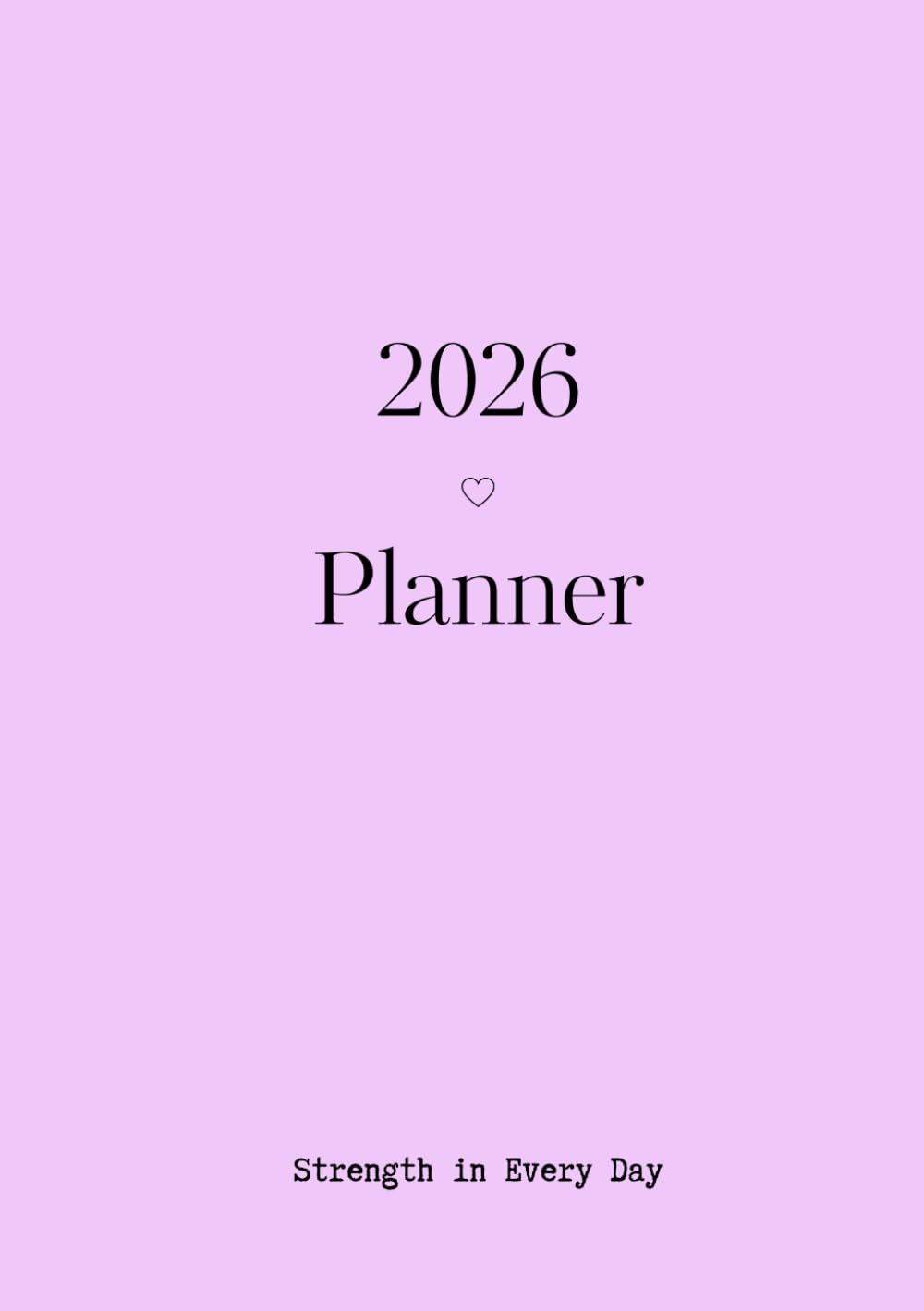 Daily & Weekly Planner: Purple Dream      Paperback – October 23, 2025