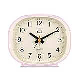 Sonido de Alarma Musical: Este reloj despertador clásico no solo es una pieza llamativa, sino también un útil despertador matutino gracias a su alarma musical. Y cuando suene la alarma musical, estará acompañada por una luz intermitente rítmica. Ya no es necesario configurar la alarma en su teléfono móvil y este despertador lo despertará a tiempo todos los días.
