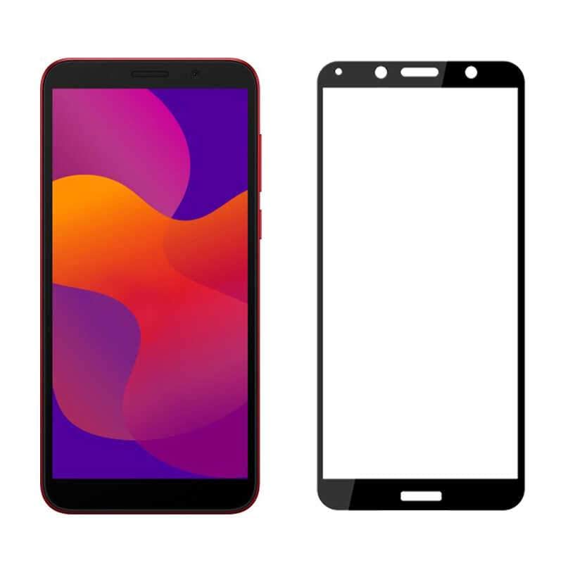 Zore 38807 Huawei Y5P Kenarları Kırılmaya Dayanıklı Cam Ekran Koruyucu