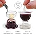 TrueVine Chalice Communion Cups and Wafer Set - Prefilled Cups w/ Fresh Unleavened Bread & Grape Juice - Carefully Packaged & Easy to Open Elements for your Church Services, Fits in Trays (25 Count)