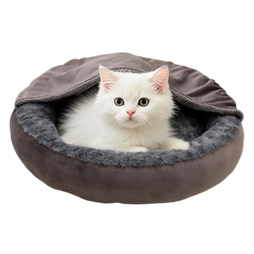 Cama para Gatos – Cama calmante para Perros – Cálida Dona para Cachorros, Animales calmantes, Invierno, al Aire Libre, Viajes, Mascotas pequeñas