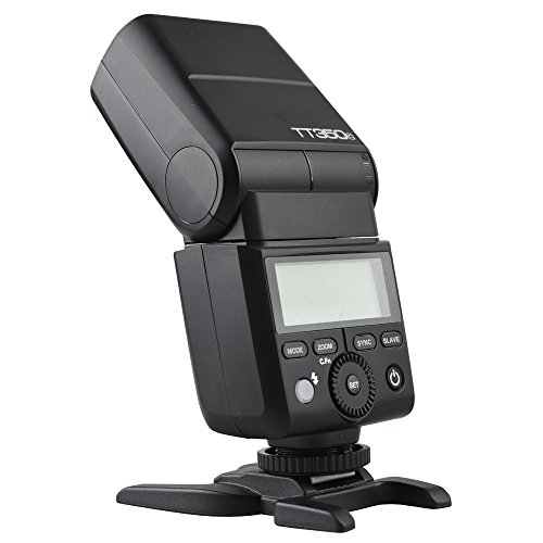 Image of Godox TT350C Camera Flash for Canon 80D 90D 7D 6D 70D 750D 760D 5DMarkIV EOS 1DX 6DMarkII 77D 800D 5DMarkIII 5DMarkII 60D 7DMarkII 600D 50D 30D 500D Digital X M3 M6II R5 R6 R6II R7 Etc Camera Flash