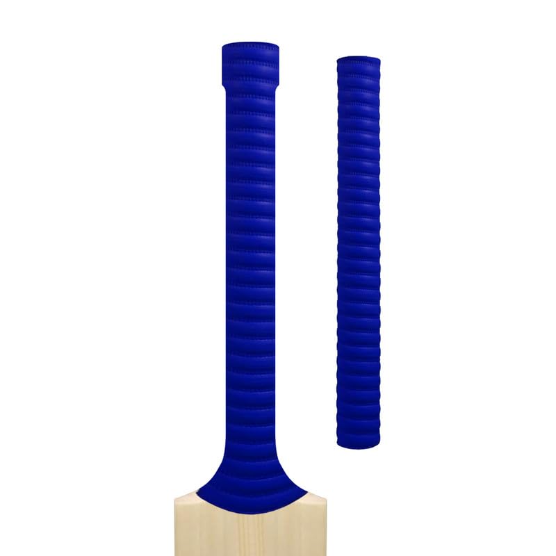 Cricket Bat Grips โ Premium Rubber Cricket Bat Grip Tape for Maximum Hold & Shock Absorption (5, Navy, Coil)
