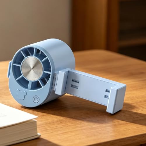 Ventilador de refrigeración portátil manos libres para combatir el calor extremo de verano 4