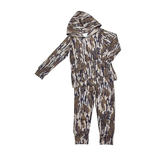 Children Camouflage Camo Hoodie Jogger Set Kids Baby Outfit