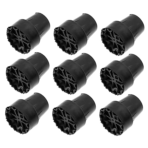 Gogogmee Trekking Pole Foot Pad Non-Slip Crutch Foot Pad Sturdy and Replacement