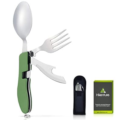 HIKENTURE 4-in-1 Camping Utensils