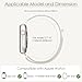 Original Milanese Loop Compatible with Apple Watch Straps 38mm 40mm 41mm 42mm 44mm 45mm 46mm 49mm Women & Men, Magnetic Clasp Adjustable Metal Bands for iWatch Series 11 10 9 8 7 6 5 4 2,Ultra 3,SE 3