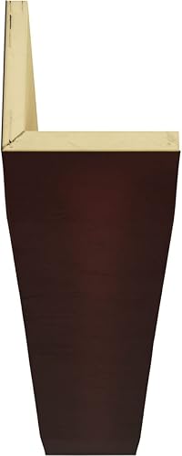 Miniatura 2 de Ekena Millwork BMRC2C0040X080X240ZY - Viga de techo de madera sintética Endurathane de cedro en bruto de 20 pies, color cereza