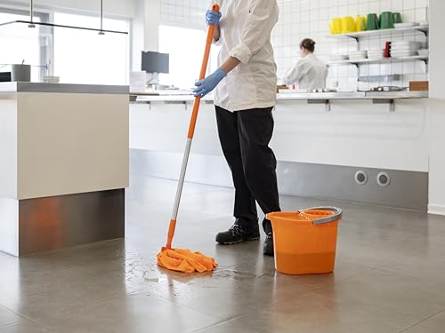 Image of Vikan Microfiber Socket Mop, Orange