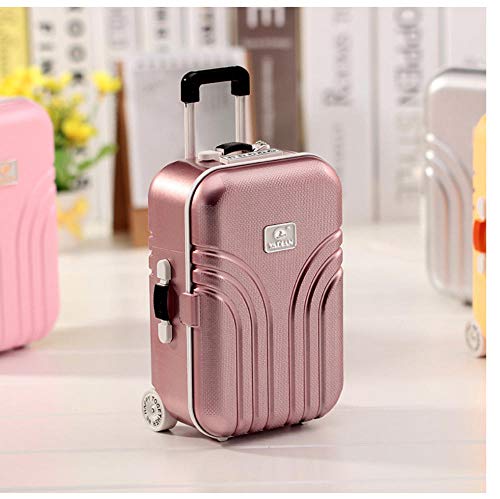 Preisvergleich Produktbild Gepäck-Spieluhr, Musik-Schmuckschatulle, Neujahrsgeschenke, Spieluhr-Ballerina, handbetätigtes Typ-Silber