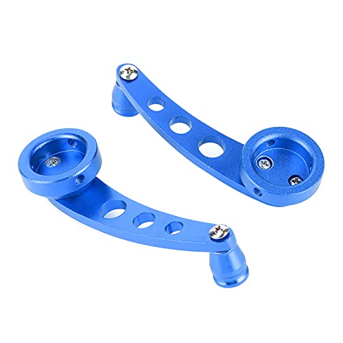 Image of Universal Window Winder Glass Cranks Aluminum Alloy Riser Handle Car Refitting Window Cranks Winder Glass Cranks Window Handle Door Window Winders (Blue)