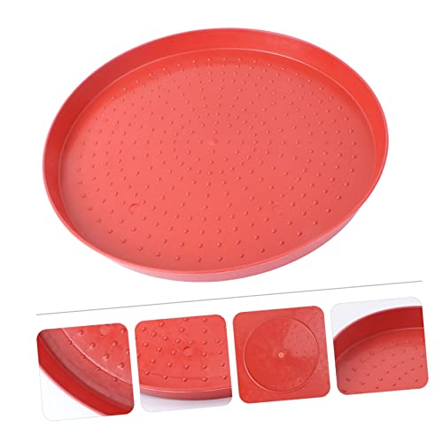 HANABASS 3stücke Teiliges Hühner-futtertabletts Aus Robustem Kunststoff Wetterfest Und Multifunktionale Geflügelfutter-trays Für Hühner Enten Tauben Zur Sicheren Fütterung